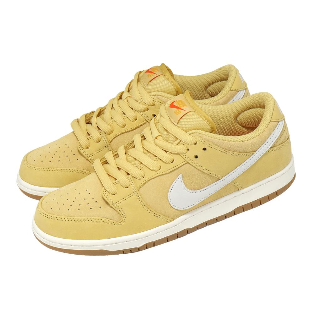 Nike 滑板鞋SB Dunk Low Pro 男鞋鵝黃膠底緩震休閒鞋FJ1674-700 | 休閒