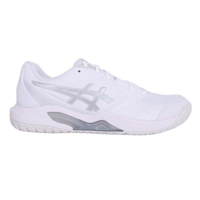 ASICS GEL-DEDICATE 9 女網球鞋-D-訓練 亞瑟士 1042A315-101 白銀灰