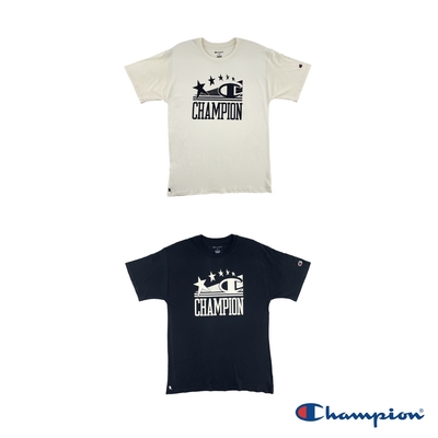 Champion 官方直營-印花圖騰短袖上衣-男(2色)