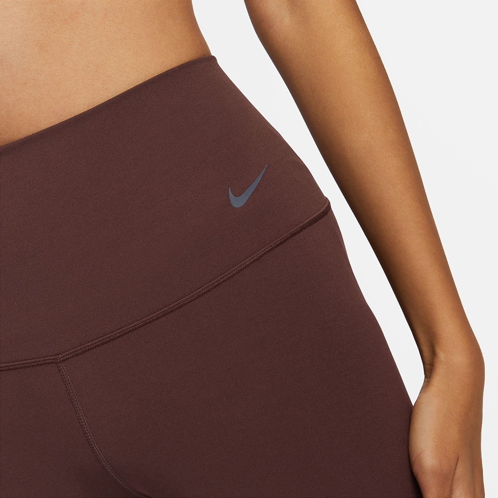 NIKE 長褲女款運動褲緊身褲AS W NK DF ZENVY HR 7/8 TGHT 咖啡DQ6016