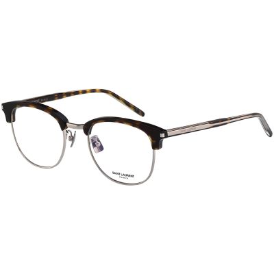 Saint Laurent YSL 光學眼鏡(琥珀配銀色)SL779