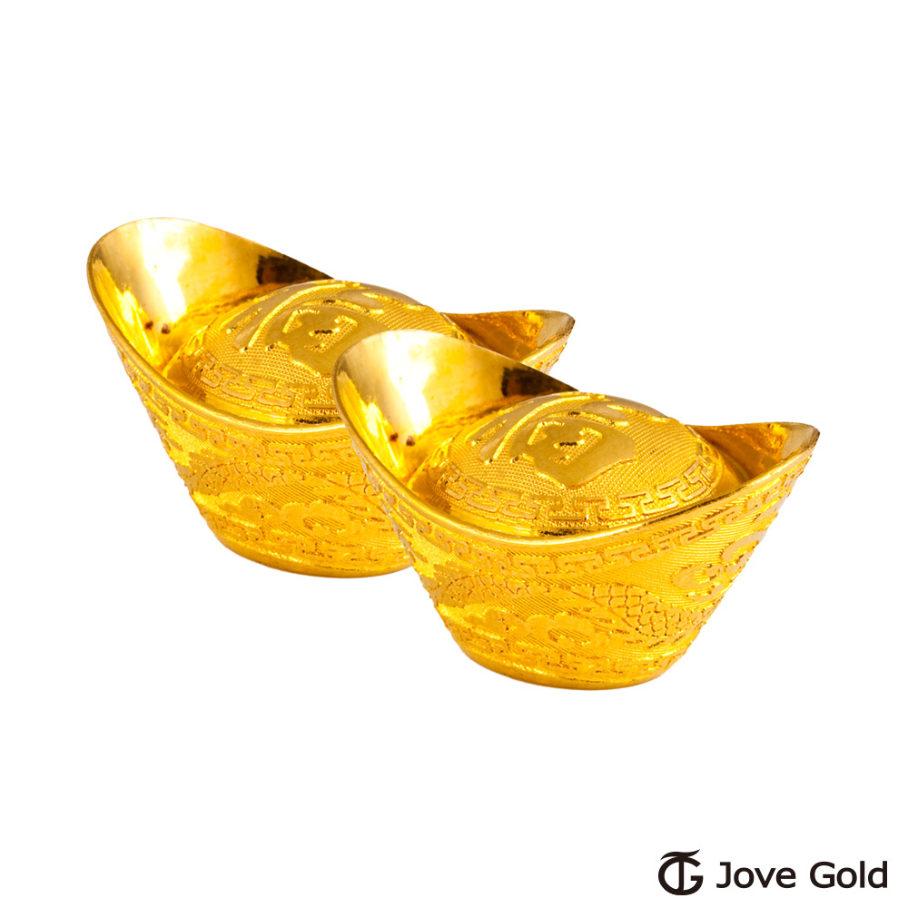 Jove gold 大發財黃金元寶8錢8分8厘x2-福| Jove Gold 漾金飾| Yahoo購物中心