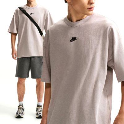 Nike As M Nsw Tee Os Prem Ess Sust 短袖 男款 灰色 Logo IH1130-009