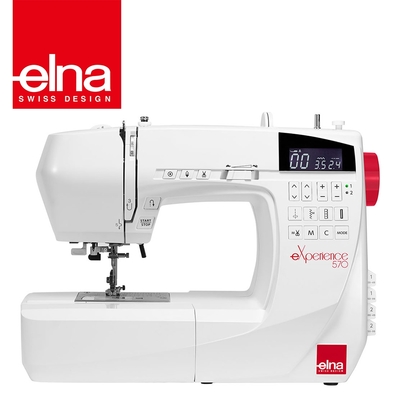 【瑞士 elna】電腦縫紉機 eXperience 570