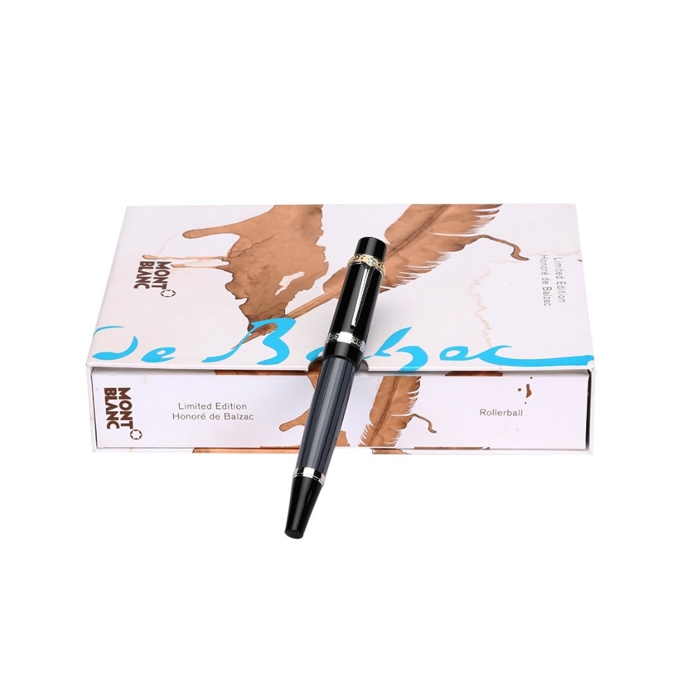 MONTBLANC 萬寶龍 文學家系列 Honore de Balzac奧諾雷‧德‧巴爾札克 限量鋼珠筆 