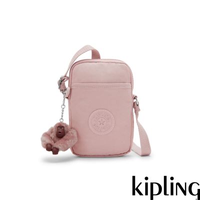 Kipling 絲絨粉可愛長方形小包-TALLY