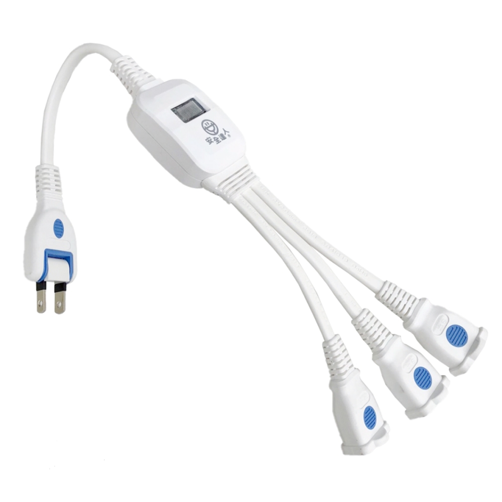 安全達人1對3中繼分接延長線11cm C-393x2入| 智能插座/延長線| Yahoo