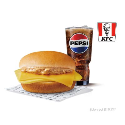 【肯德基】花生起司蛋堡 套餐(早餐限定) 好禮即享券