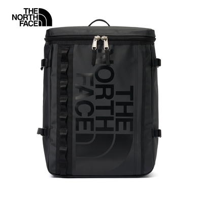 【The North Face 官方旗艦】北面男女款黑色舒適背負大容量後背包｜3KVR4HF