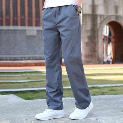 【Heart:W 新職人】現+預 休閒直筒透氣工裝褲(男裝/長褲/直筒褲/休閒褲)