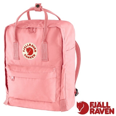【Fjallraven 北極狐】Kånken 多功能輕量防潑水日用背包.通勤書包.休閒背包 23510-312 粉紅