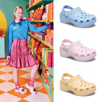 Crocs (中性鞋) 經典雲朵珍珠克駱格 -211231