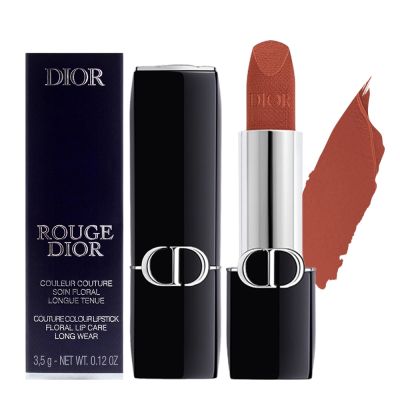 Dior迪奧 Dior 藍星絲絨特霧唇膏3.5g#188豆沙裸棕(國際航空版)