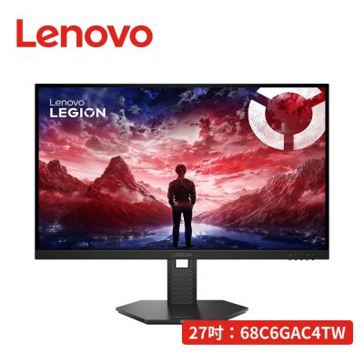 Lenovo Legion 27Q-10 27吋 2K IPS 240Hz 電競顯示器 68C6GAC4TW