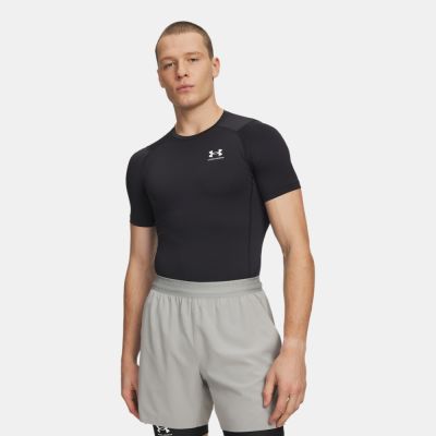 【UNDER ARMOUR】UA 男 HG Armour 緊身短T-Shirt 1361518-001