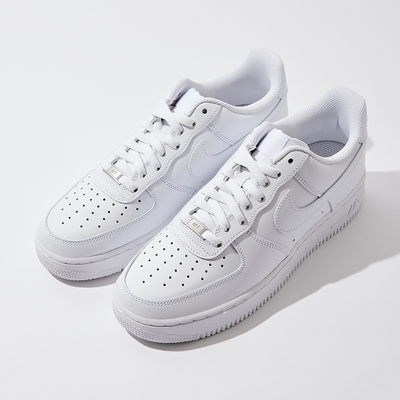 Nike Air Force 107 男鞋 白色 經典 簡約 皮革 休閒鞋 CW2288-111