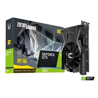ZOTAC GAMING GeForce GTX 1650 OC(ZT-T16520F-10L) 顯示卡| GTX 系列