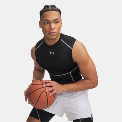 【UNDER ARMOUR】UA 男 HG Elite 緊身背心 6015380-009