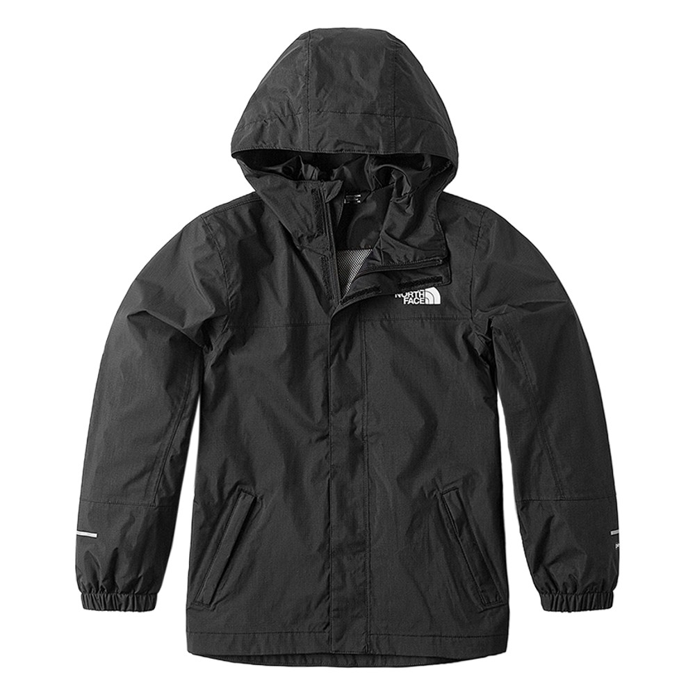 THE NORTH FACEウエア The North Face 官方旗艦北面兒童黑色DryVent防水透氣連帽衝鋒衣