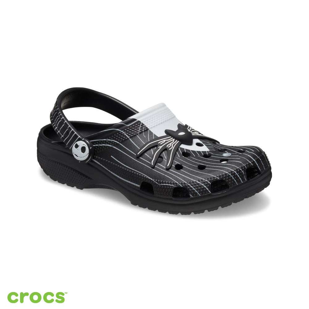 Crocs卡駱馳 (中性鞋) 聖誕夜驚魂聯名 經典克駱格 Classic 經典系列-210561-90H