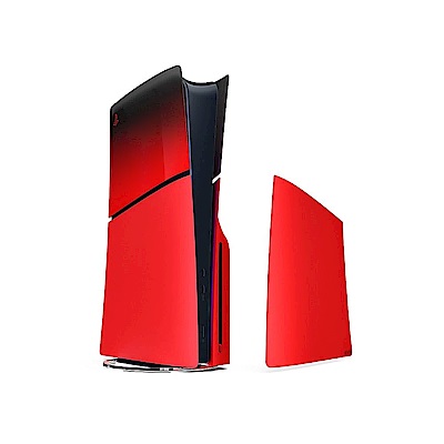 PlayStation5 主機護蓋 電音紅 PS5 Slim版