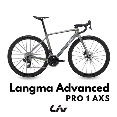 Liv ALL NEW LANGMA ADVANCED PRO 1 AXS 女性極速公路自行車 2025年式