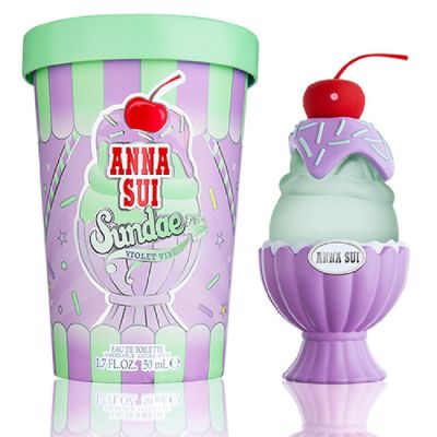 Anna Sui Sundae Violet Vibe 果漾聖代淡香水- 戀愛紫檸50ml (原廠公司