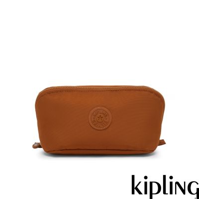 Kipling (網路獨家款)暖駝棕輕盈大容量收納包-MIRKOM