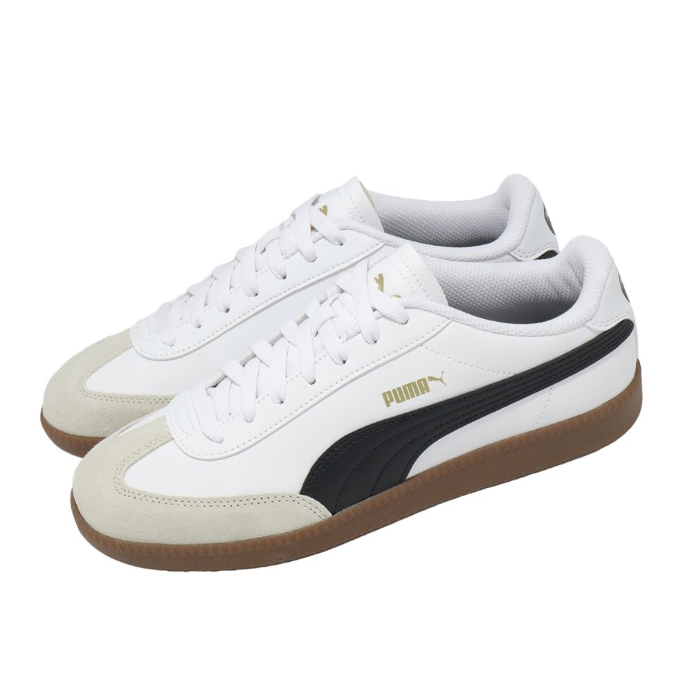 Puma 休閒鞋 9-T 男鞋 女鞋 白 黑 復古 膠底 德訓鞋 398174-11