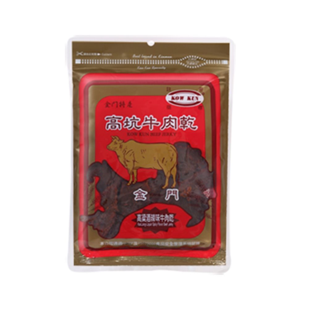 【金門高坑】高粱辣味牛肉乾(160g/包)任選10包出貨用