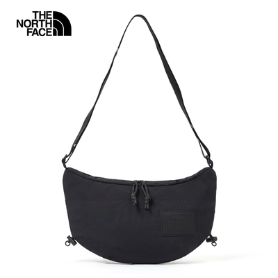 【The North Face 官方旗艦】 北面女款黑色復古單肩包｜81DS4H0