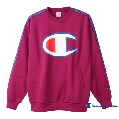 Champion AS 大C Logo長袖上衣(紫色)