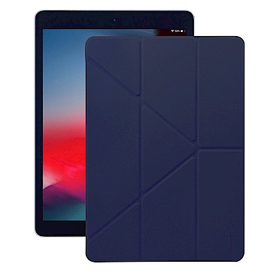 Xmart  2019 Apple iPad Air 10.5吋 清新簡約超薄Y折皮套