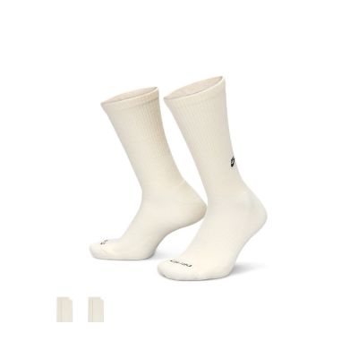 NIKE EVERYDAY CUSHIONED CREW SOCKS 小標 長襪 兩雙一組 FZ3073-133