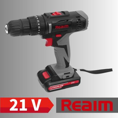 萊姆 Reaim 21V振動鋰電鑽起子機51件組 21V, 51件組