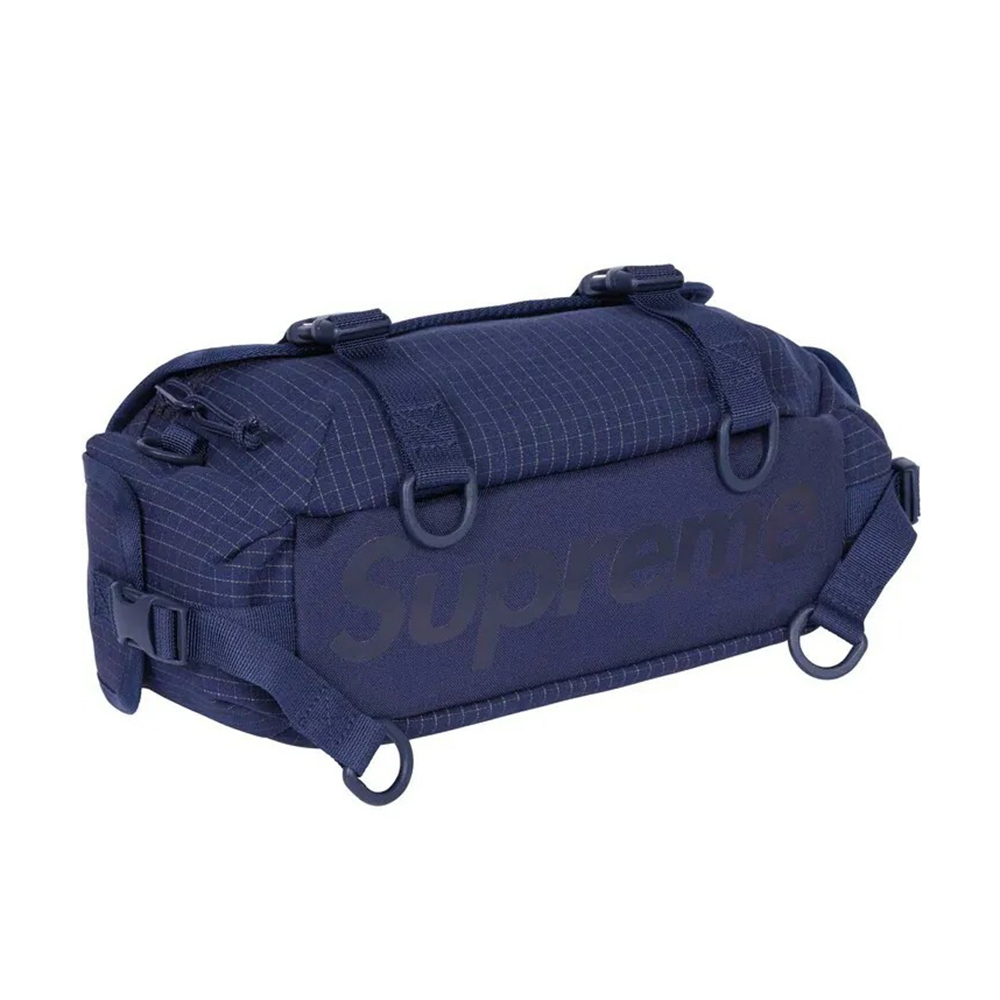 Supreme 24SS Mini Duffle Bag 圓筒包深藍/黑色/迷彩旅行袋側背包
