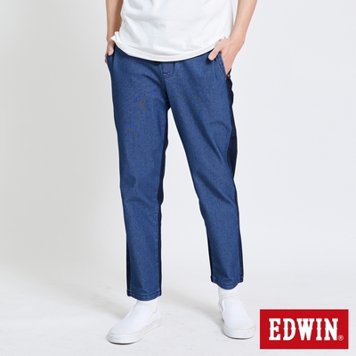 EDWIN 男裝 JERSEY 迦績PLUS透氣EJ6工作褲-石洗綠