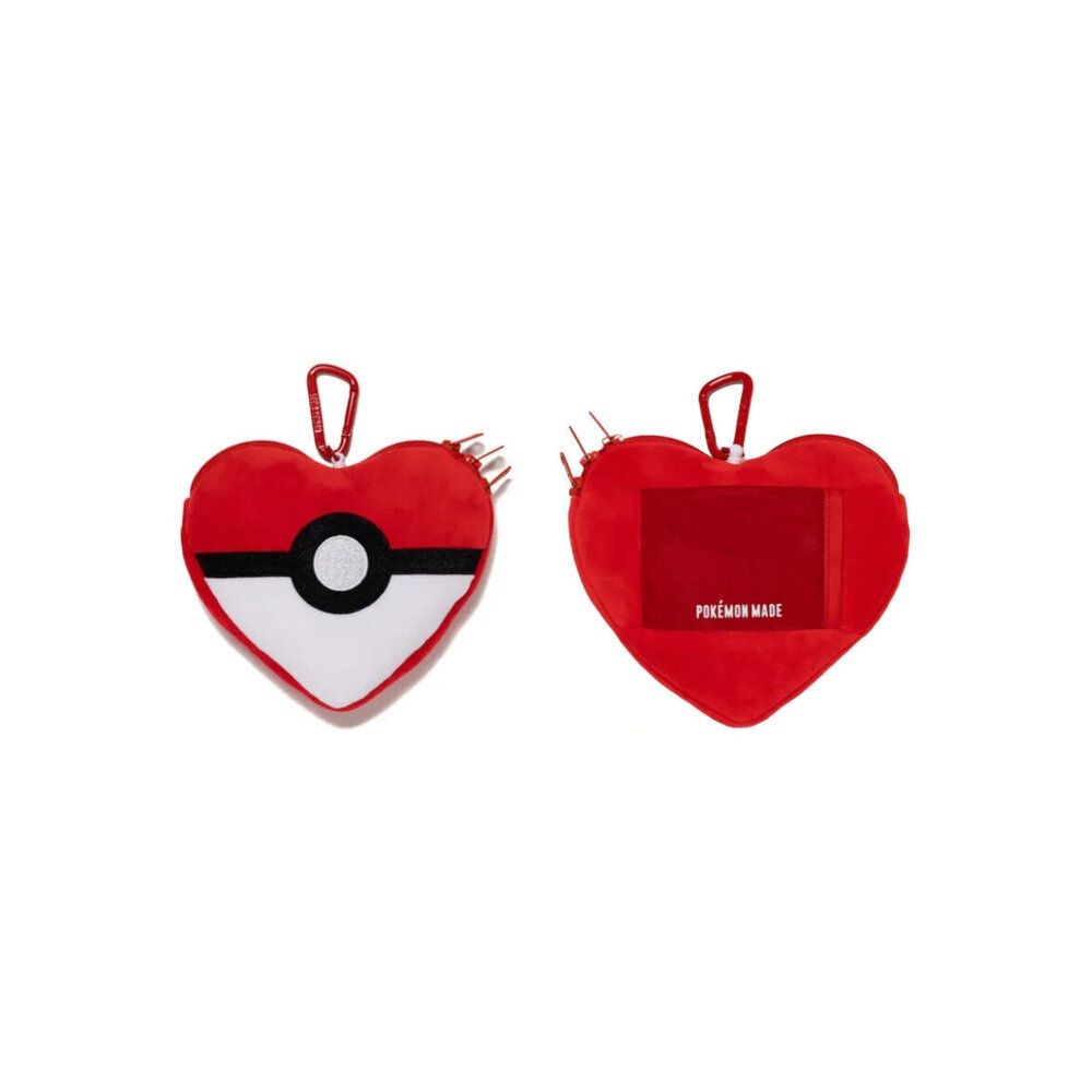 Human Made x Pokemon 聯名寶可夢愛心寶貝球卡套零錢包XX31GD047