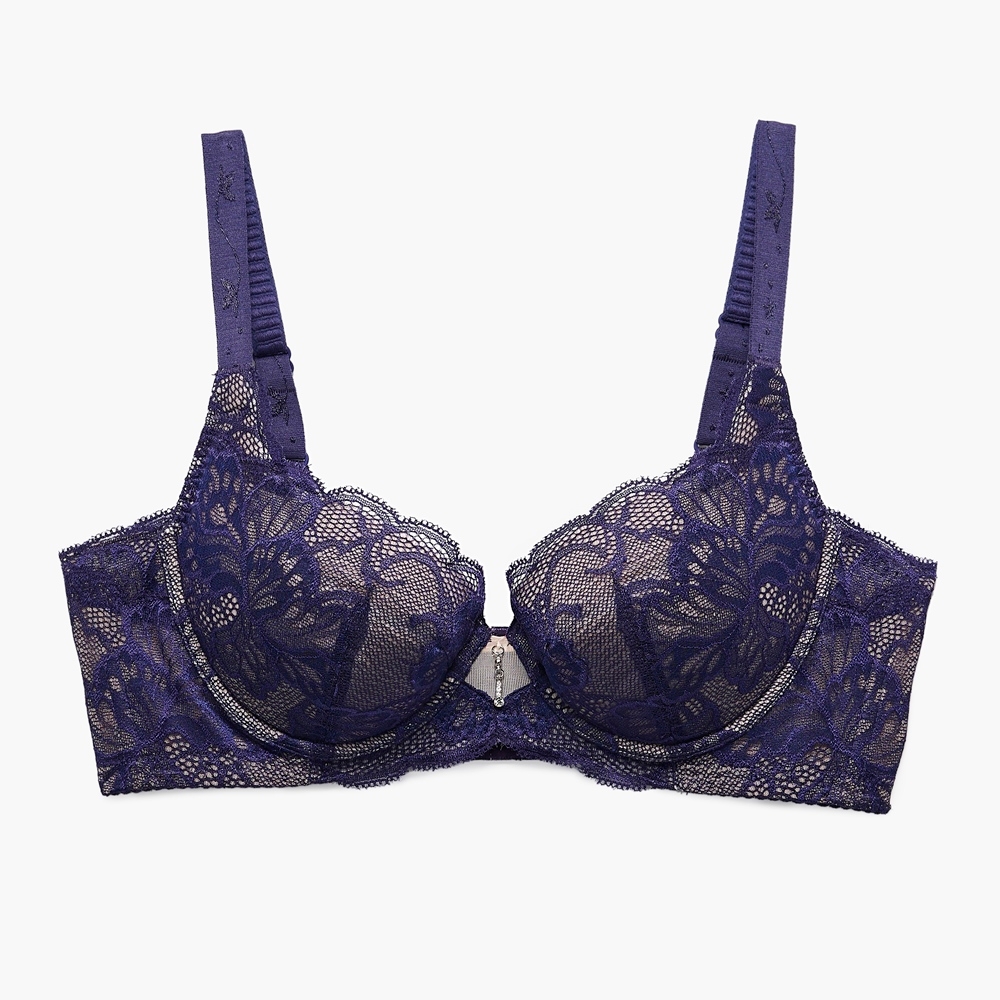 華歌爾-摩奇X-大V美背B-C罩杯內衣(聖羅藍) ZB4389NC | 集中包覆