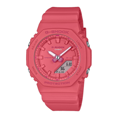 CASIO卡西歐 G-SHOCK八角單色美學雙顯錶(GMA-P2100-4A)