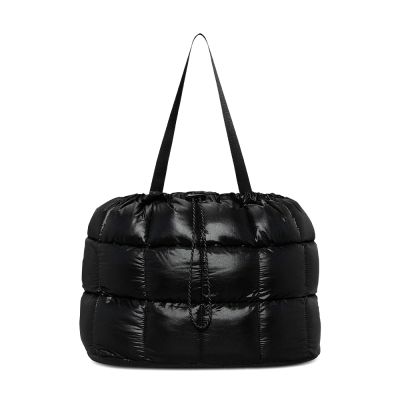 Nike Nsw Puffle Tote 2.0 黑色 束口 雲朵包 大容量 手提 托特包 肩背包 HQ0220-010