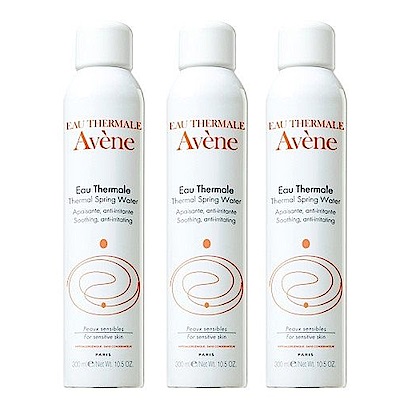 Avene雅漾 Avene 雅漾 舒護活泉水 300ml x 3 (台灣公司貨)