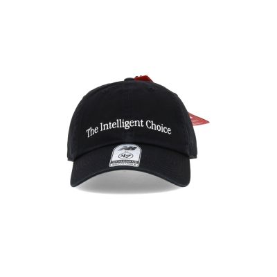 New Balance Hat 黑色 運動 休閒 帽子 老帽 刺繡 棒球帽 AC8105UBK