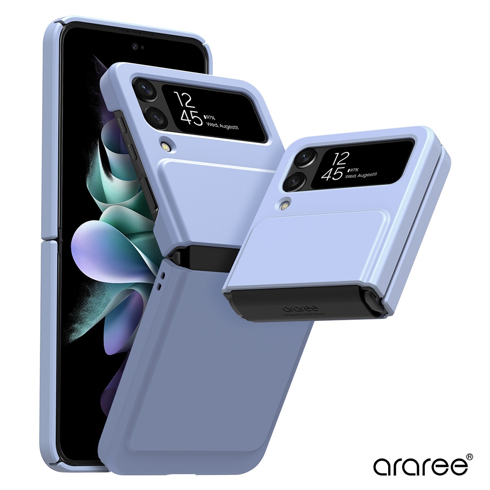 まとめ得 araree Galaxy Z Flip 4 Aero Flex ベビーピンク AR24778GZFP3PK x [3個] /l まとめ得 araree Galaxy Z Flip 4 Aero Flex アクアブルー
