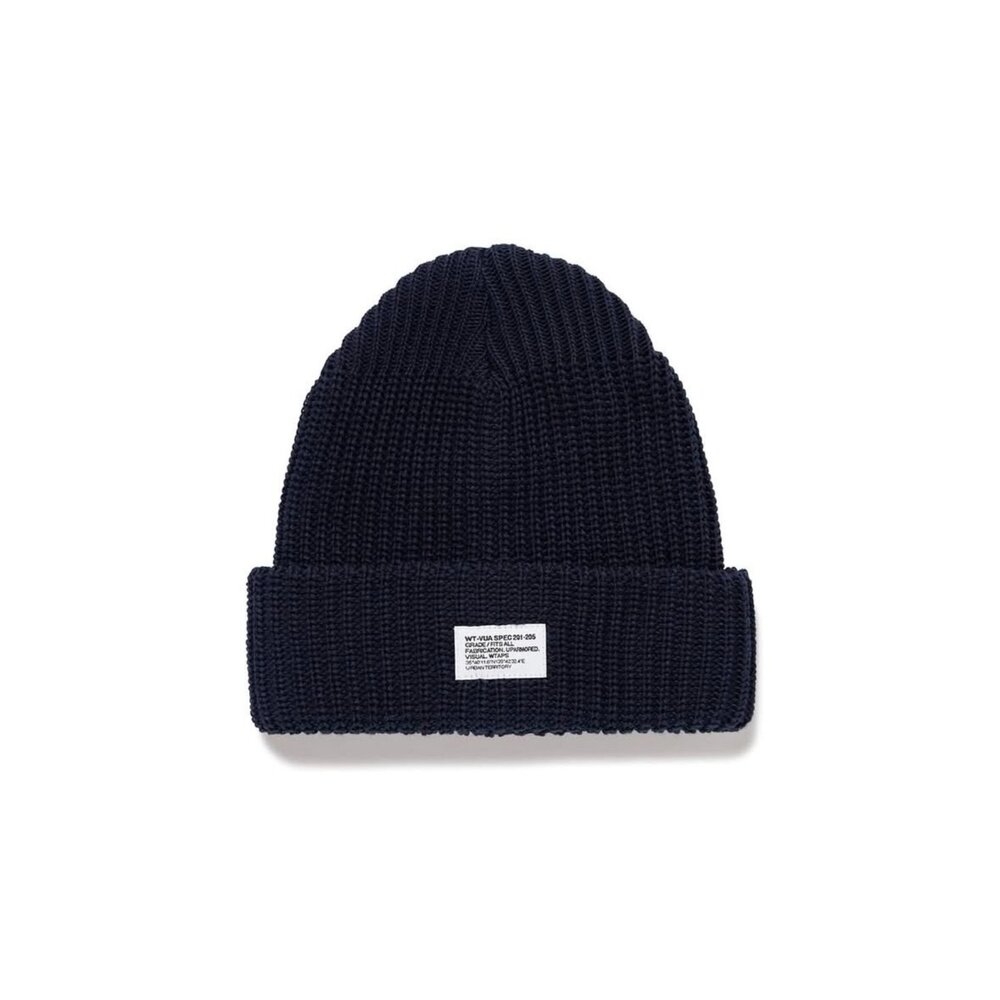 Wtaps Beanie 02 / Beanie /CTPL. Coolmax Black 毛帽黑色/深藍251MADT