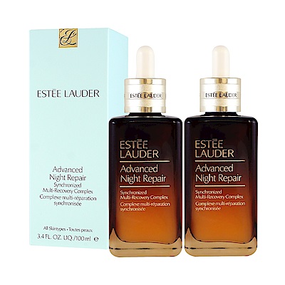 ESTEE LAUDER 雅詩蘭黛 特潤超導全方位修護露 100ml (2入組)