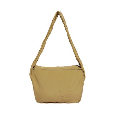 adidas 肩背包 Bowling Bag CB 卡其 小麥色 斜背 內附小袋 寬背帶 愛迪達 JC6087