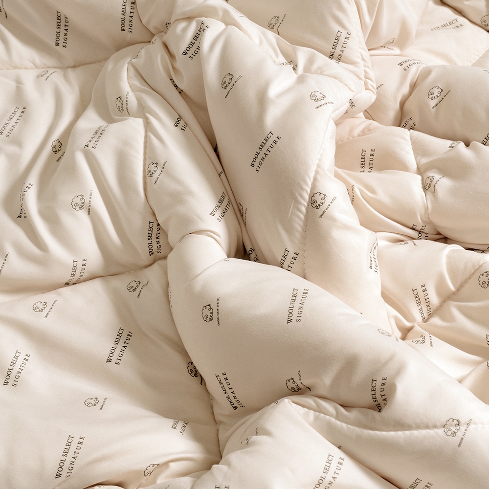 田中保暖試驗所3kg 100%紐西蘭純新羊毛被雙人6x7尺保暖恆溫舒適附羊毛