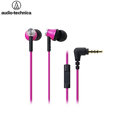 audio-technica 鐵三角 日本Audio-Technica鐵三角耳道式耳機含立體聲麥克風ATH-CK330iS(φ10mm驅動單元;全指向性電容式麥克風可通話)耳麥 適Android安卓手機和Apple蘋果iPhone手機