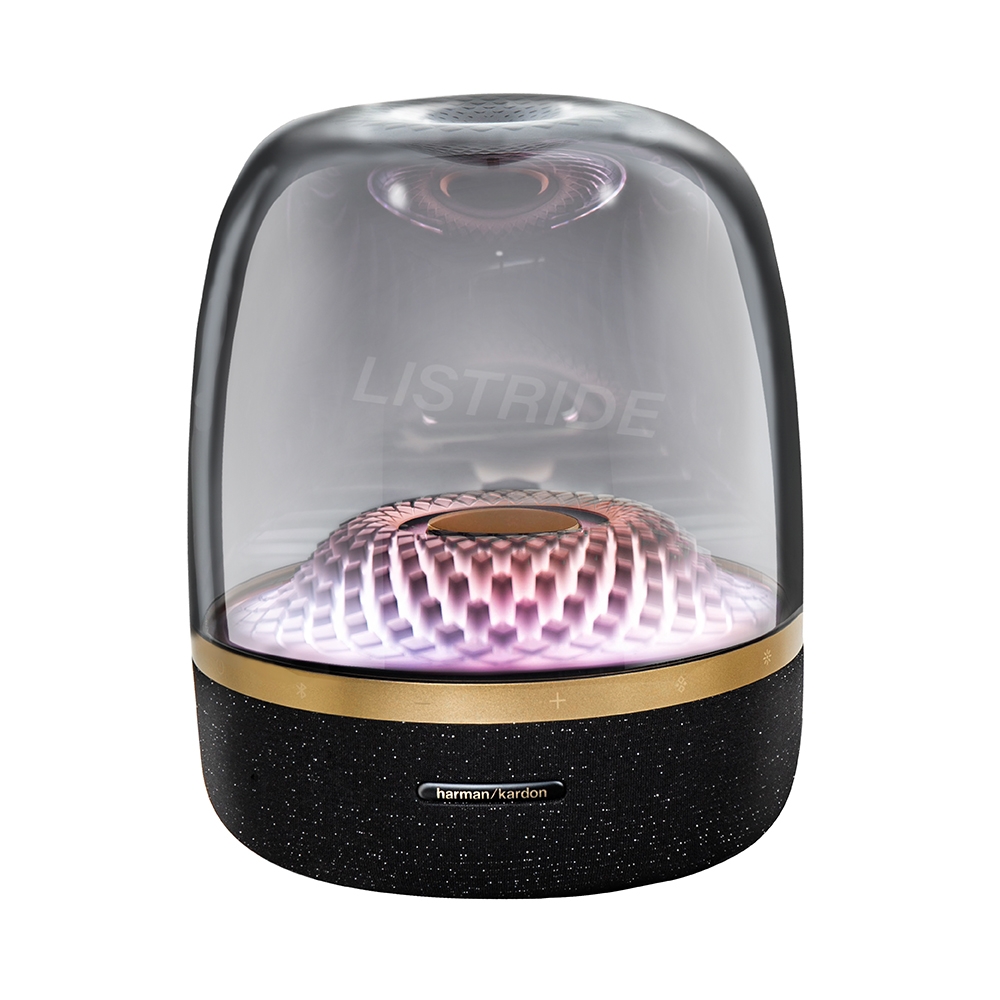 harman/kardon 藍牙喇叭Aura Studio 4 四代無線水母黑金款【上網